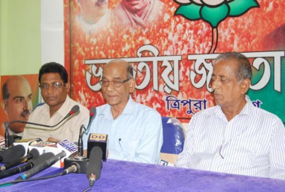 BJP Pradesh Committee geared up for Amit Shah’s visit to Tripura on April 27, slams Congress and Left front govt. for poor performance BJP Pradesh Committee geared up for Amit Shah’s visit to Tripura on April 27, slams Congress and Left front govt. for poor performance